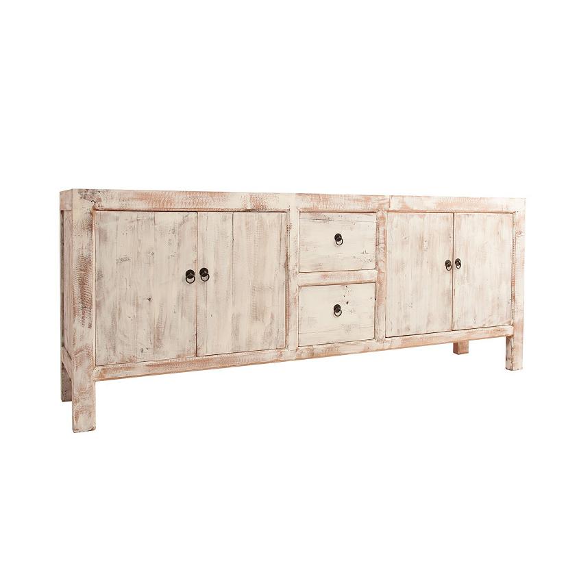 23723 Aparador de estilo vintage MARGATE 220 madera blanco Adesivo De Parede Wish ~ 23723 Aparador de estilo vintage MARGATE 220 madera blanco