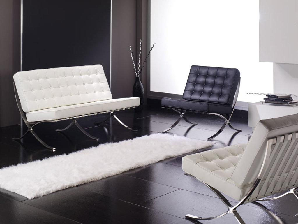 sofas de dise o en barcelona sof 225 de dise 241 o bcn piel blanca o negra y acero cromado sofas de dise o en barcelona sof 225 de dise 241 o bcn piel blanca o negra y acero cromado