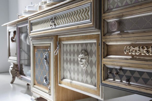 Mueble aparador de diseño Lola glamour (10)