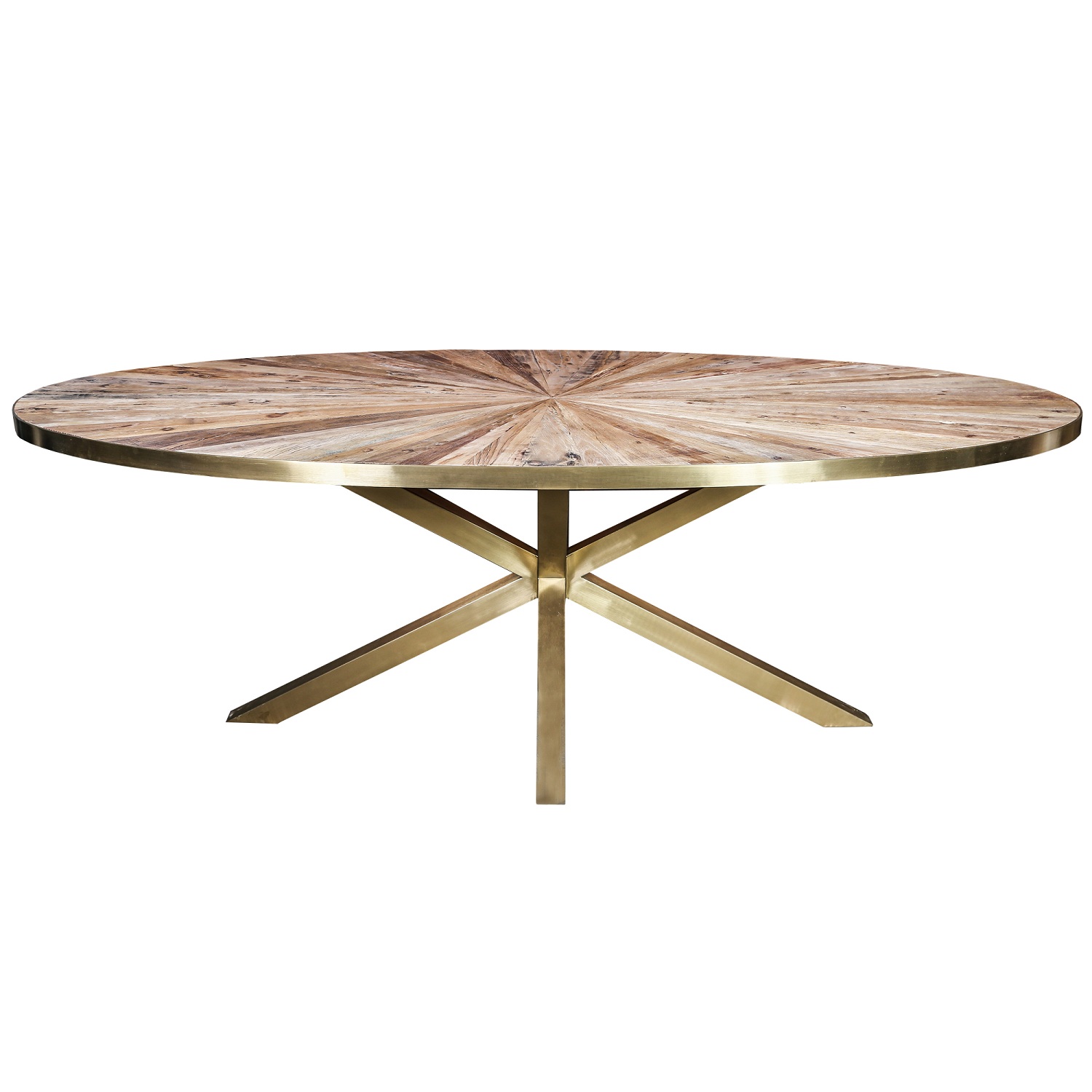 [33+] Mesa De Comedor Ovalada De Madera Maciza